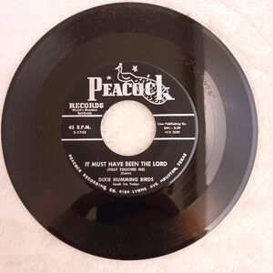 The Dixie Humming Birds 45 Single